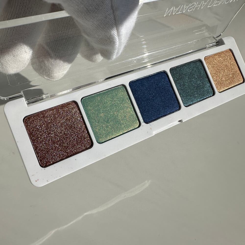 Natasha Denona 5 Pan Eyeshadow Palette 05 NOWB Calypso Blue Space Tropic +More